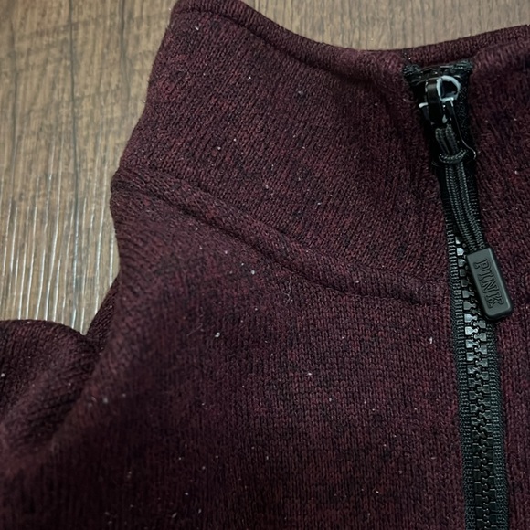 Burgundy Throw Over - Picture 3 of 5